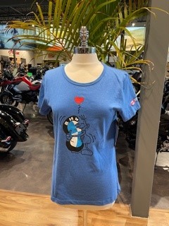 Blue Ladies T-shirt Blue